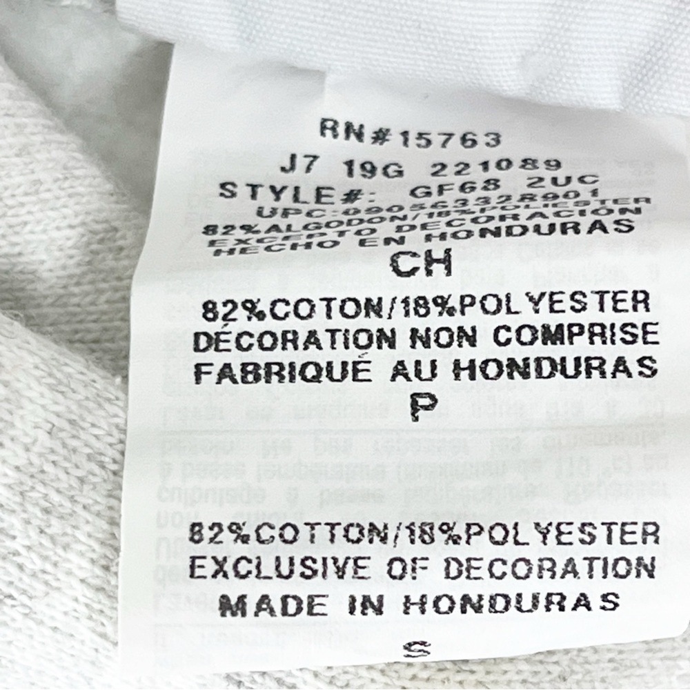 CHAMPION x SESAME STREET Reverse Weave Gray Long Sleeve Kangaroo Pocket Hoodie - Picture 4 of 11